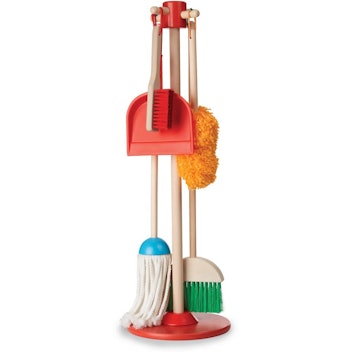 Let's Play House! Dust, Sweep, & Mop 6-Piece Set