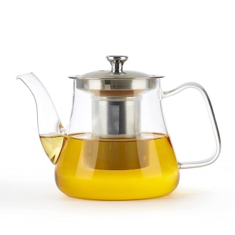 VAHDAM Radiance Glass Teapot with Infuser