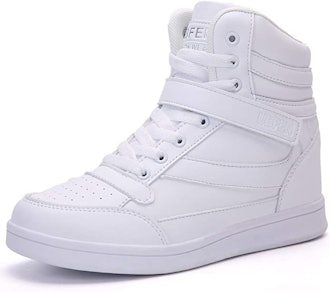 UBFEN High-Top Wedge Sneakers