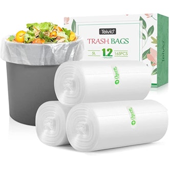 Teivio Small Strong Trash Bags (165 Count)