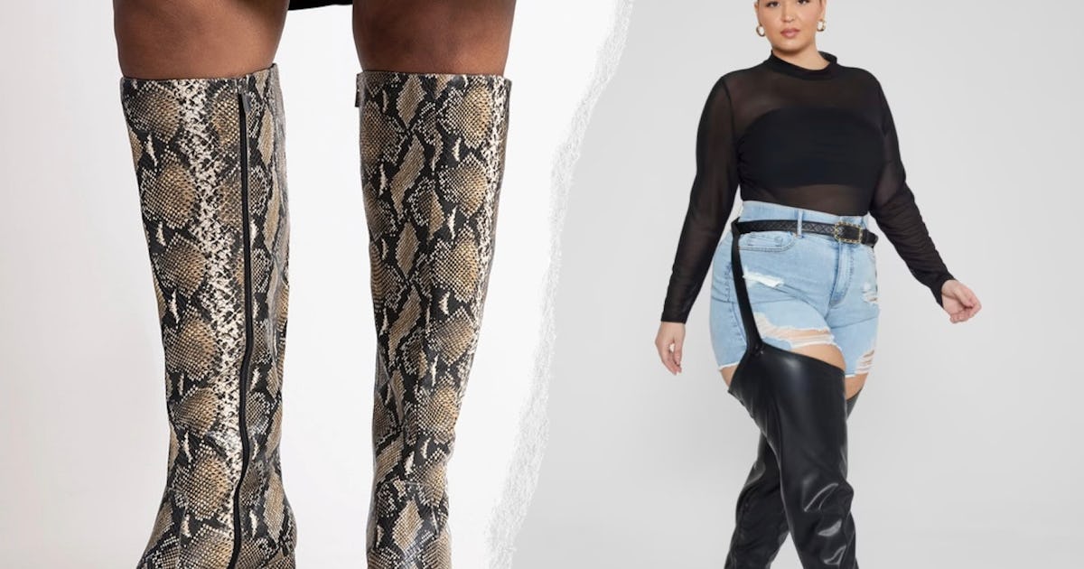 10 Plus Size Boots That Will Fit Wide Feet Calves
