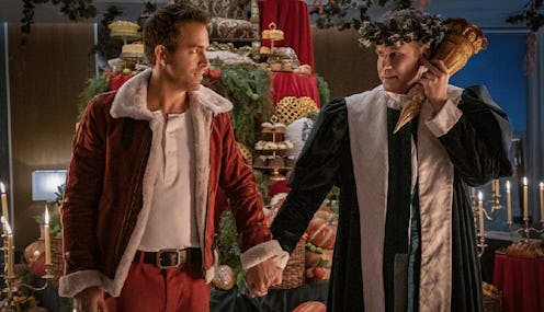 Ryan Reynolds and Will Ferrell in Apple TV+ Christmas film 'Spirited'