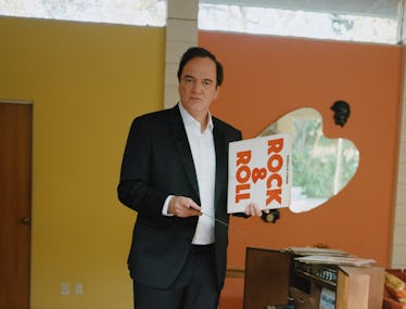 Quentin Tarantino photographed by Angelo Pennetta for W