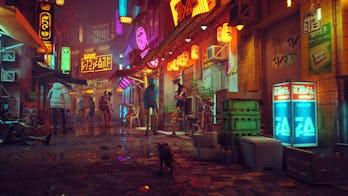 screenshot from Stray