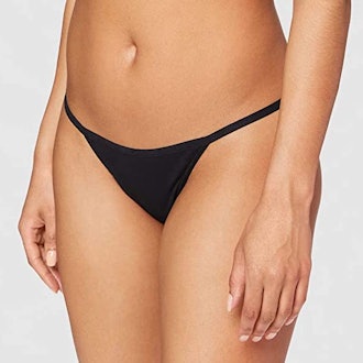 This five-pack of thongs is made with a blend of cotton and spandex for stretch, breathability, and ...