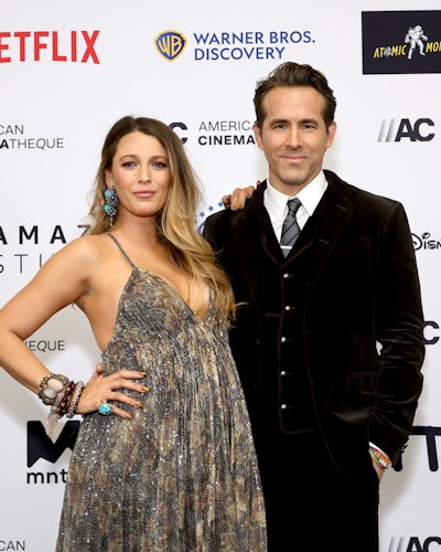 Blake Lively and Ryan Reynolds at the 36th Annual American Cinematheque Awards 