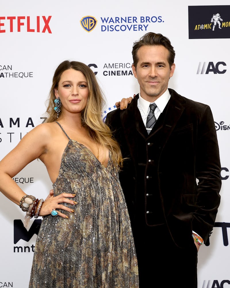 Blake Lively and Ryan Reynolds at the 36th Annual American Cinematheque Awards 