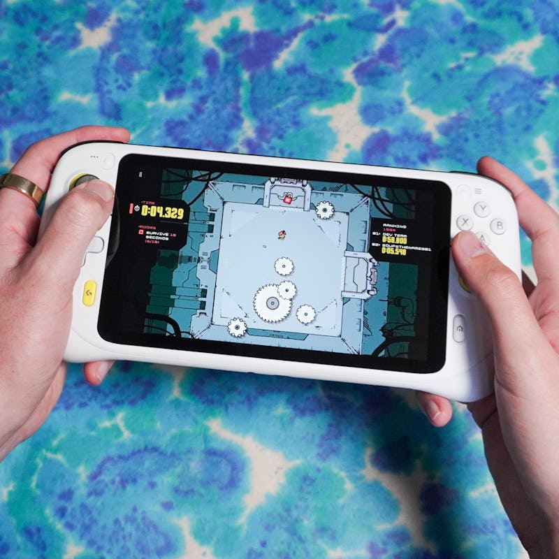 The Logitech G Cloud Gaming Handheld.