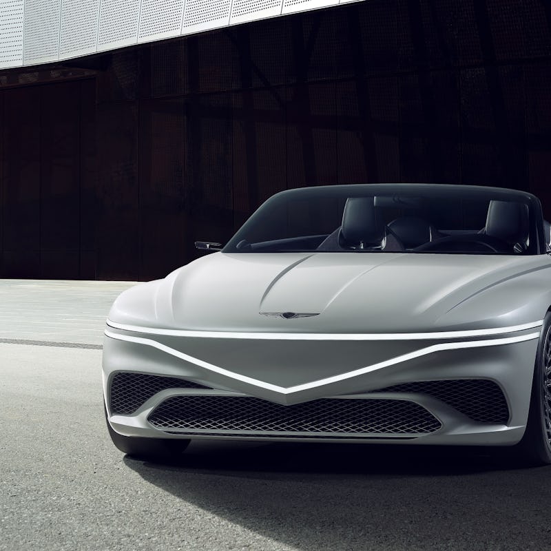 Genesis X Convertible EV concept car
