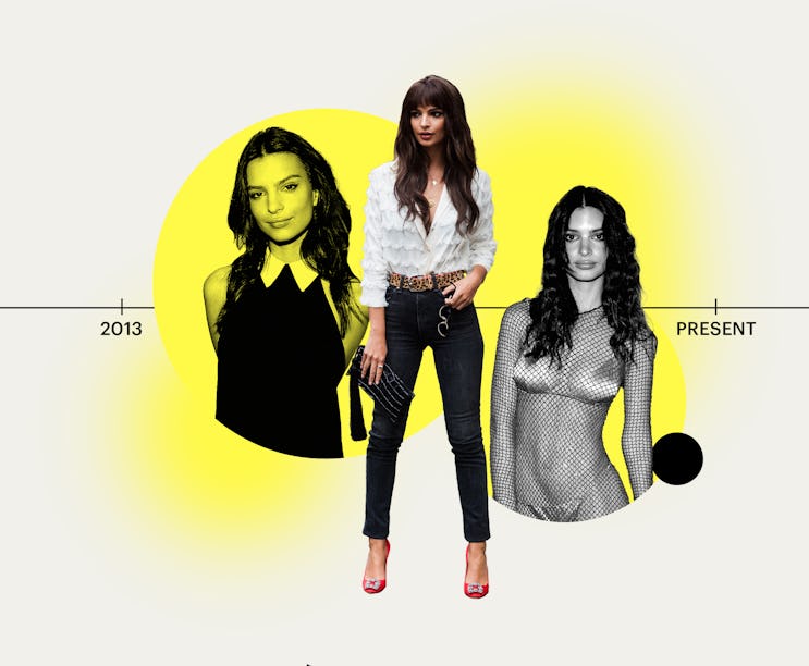 Emily Ratajkowski's style evolution from 2013 - 2022. 