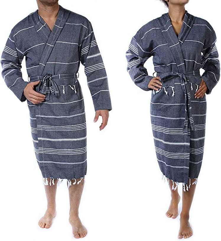 Cacala Turkish Hooded Bathrobe