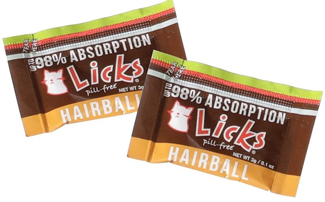 Licks Cat Hairball Support (30 Packets)