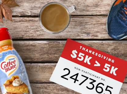 This Coffee Mate sweepstakes will give you $5K to skip the 5K.