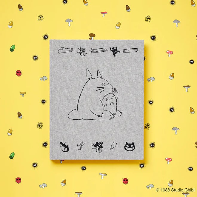 A notebook with Totoro on the cover is a cute, creative non toy gift idea for kids.