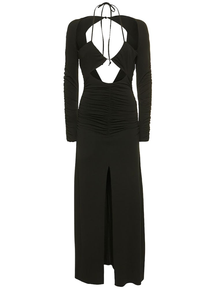 Bec & Bridge black cutout dress