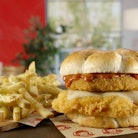 This Wendy's Italian Mozzarella Chicken Sandwich and Garlic Fries review details what you can expect...