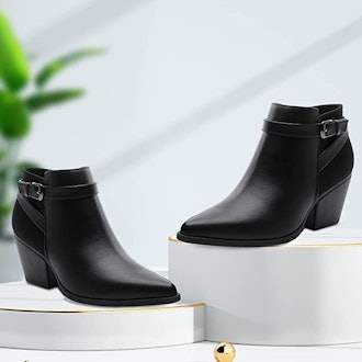 CentroPoint Block Heel Ankle Boots
