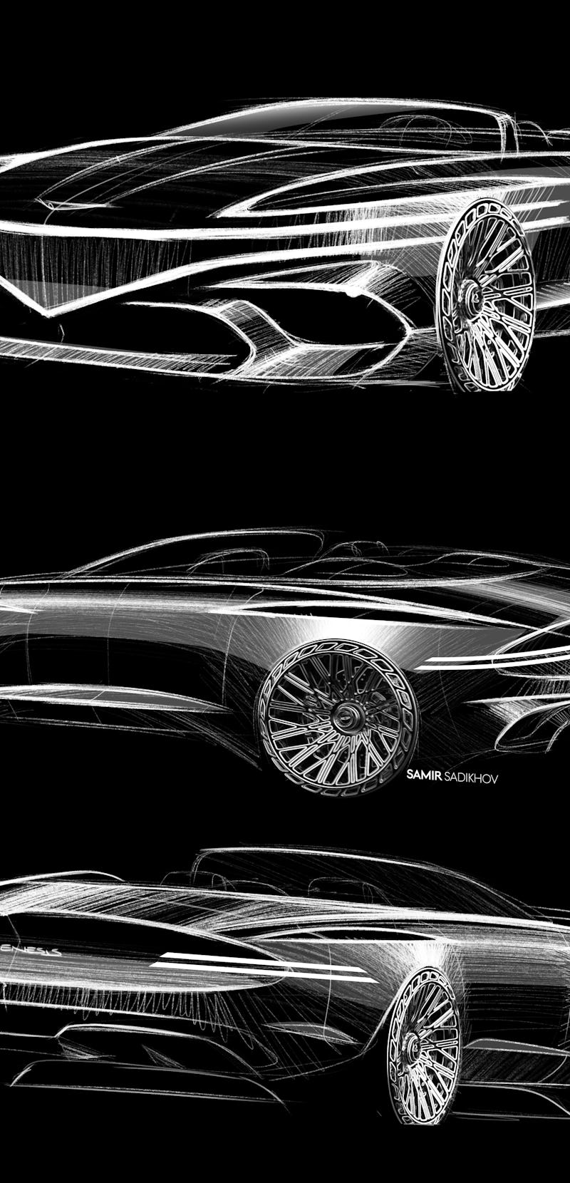Genesis X Convertible EV concept car