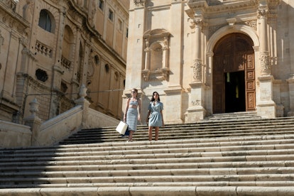 Daphne and Harper walk around Noto in 'The White Lotus,' and you can visit those filming locations. 