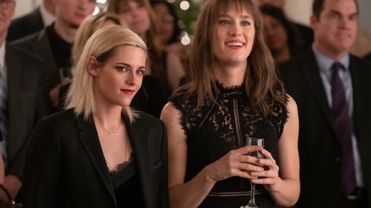 Kristen Stewart and Mackenzie Davis in 'Happiest Season' on Hulu