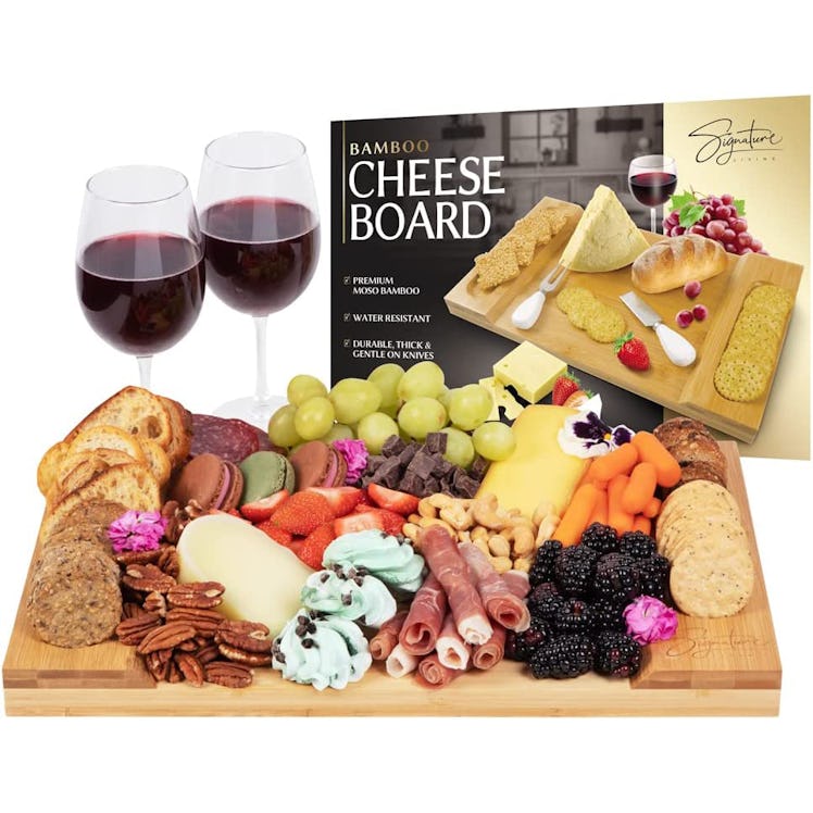 Signature Living Bamboo Charcuterie Board