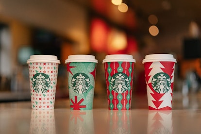 Starbucks' holiday cups drop on Nov. 3, 2022.