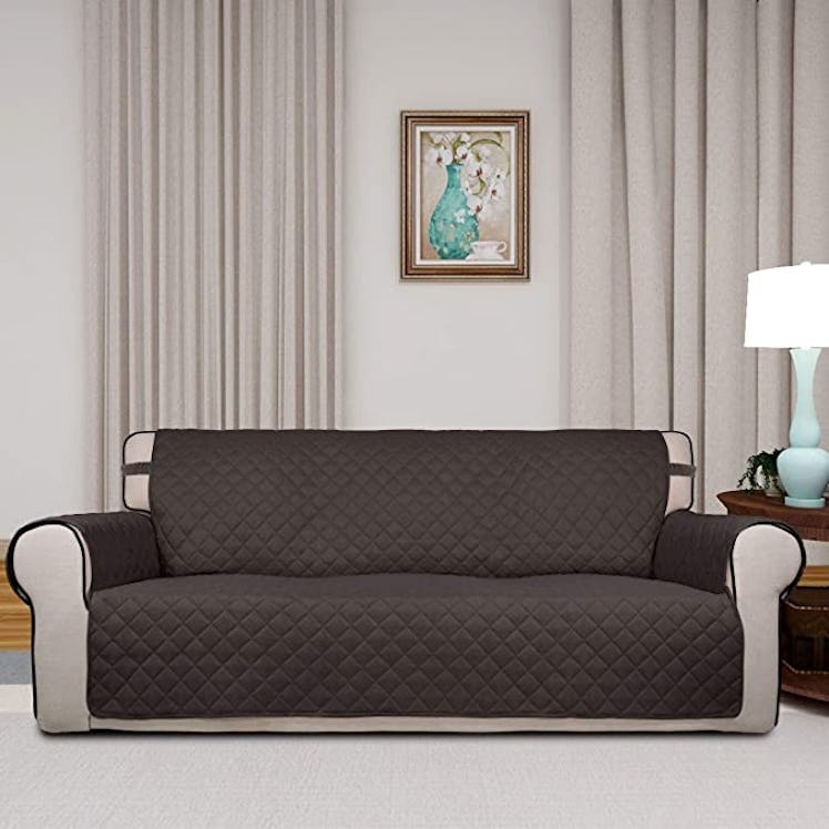 PureFit Reversible Quilted Sofa Cover