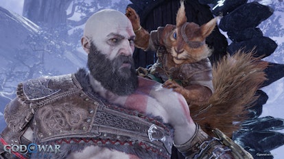 Kratos and Ratatoskr.