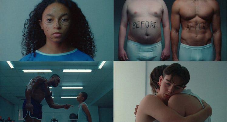 Stills from the music video for Beautiful by Christina Aguilera