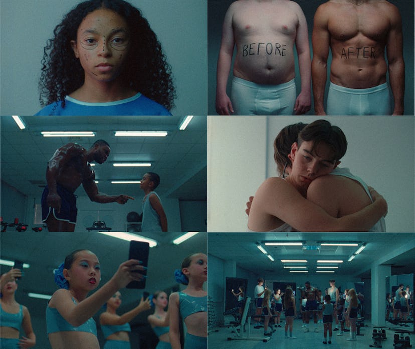Stills from the music video for Beautiful by Christina Aguilera
