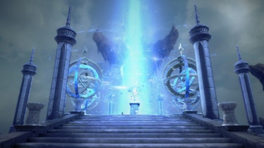 portal to alphaverse in Bayonetta 3