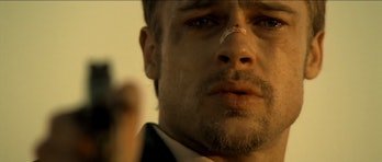 Brad Pitt in Se7en 