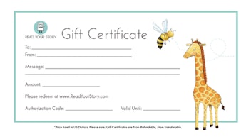 Read Your Story Gift Certificate