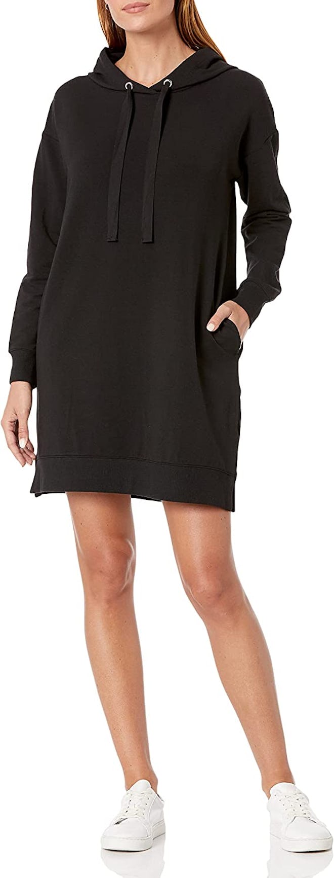 The Drop Iona Hooded Sweatshirt Dress