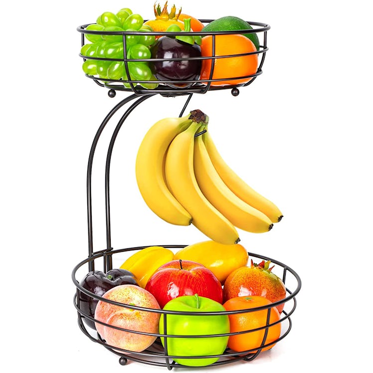 Auledio 2-Tier Fruit Bowl