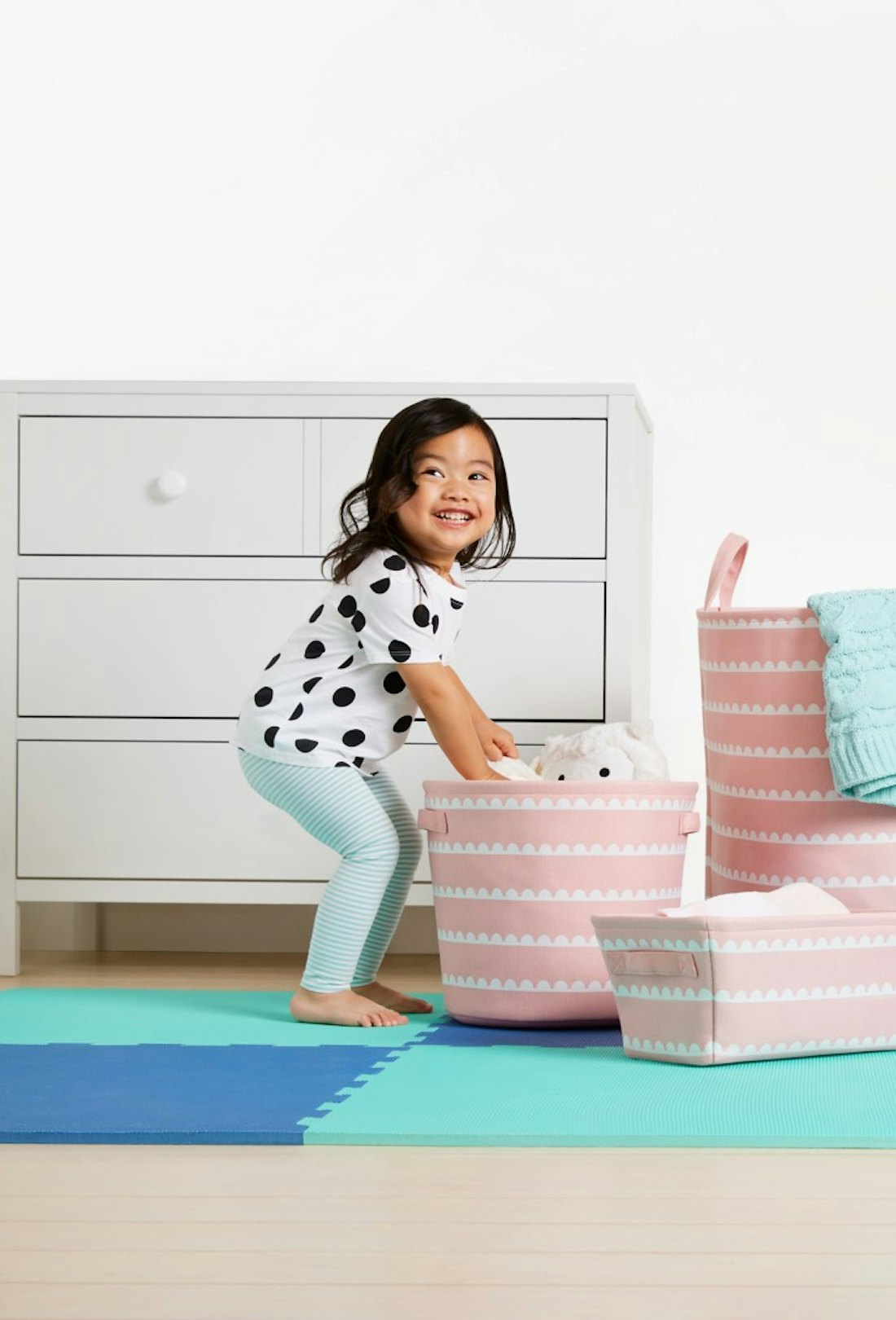 The new buybuy BABY mighty goods line has storage solutions, furniture, and clothing for babies and ...