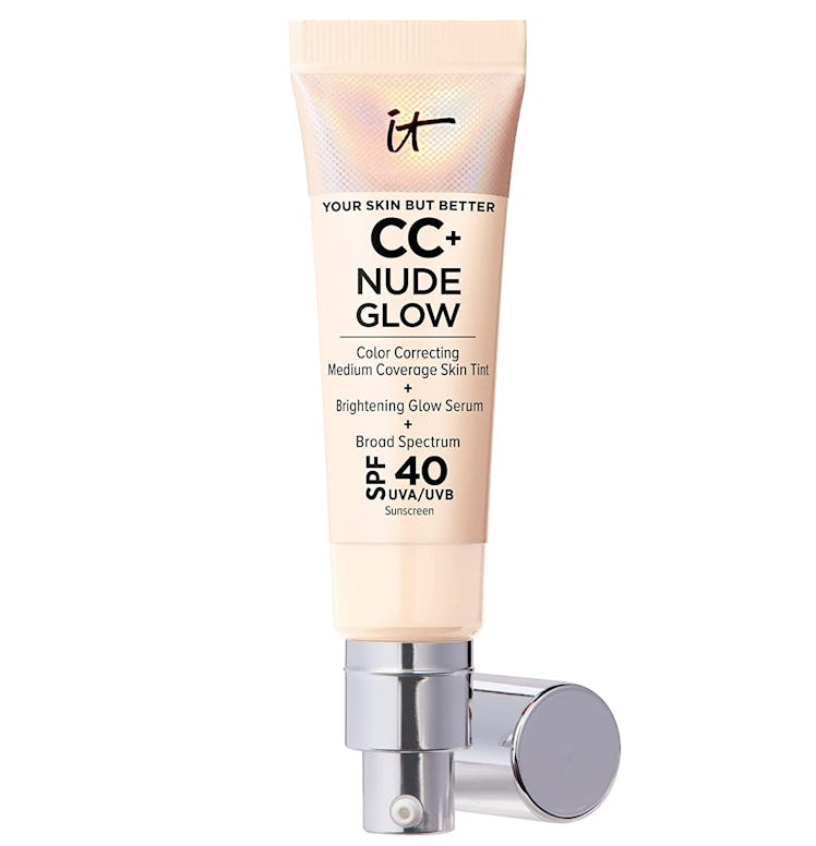 it cosmetics cc nude glow lightweight foundation is the best cc cream alternative to foundation