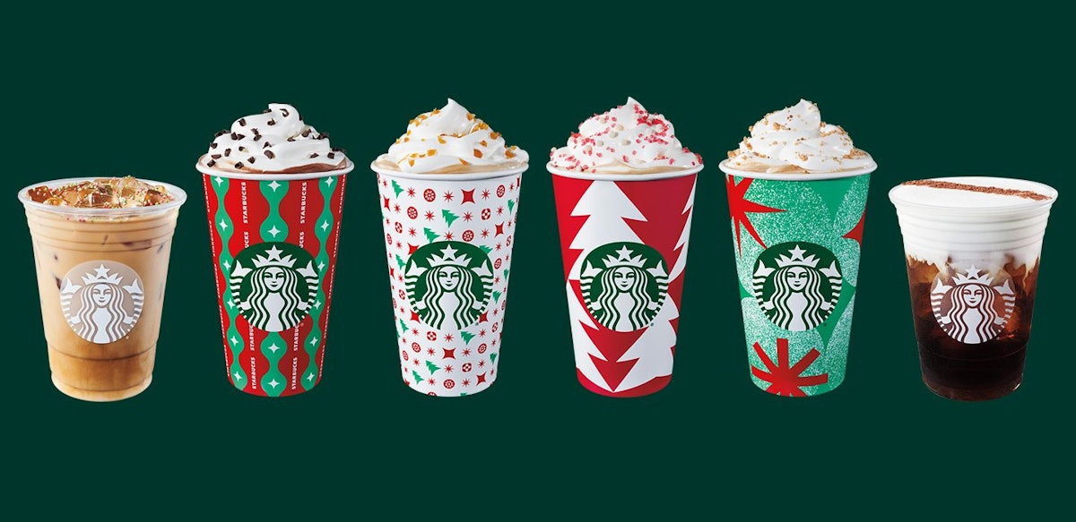 Starbucks Holiday Drinks Menu For 2021 & Red Christmas Cup Launch