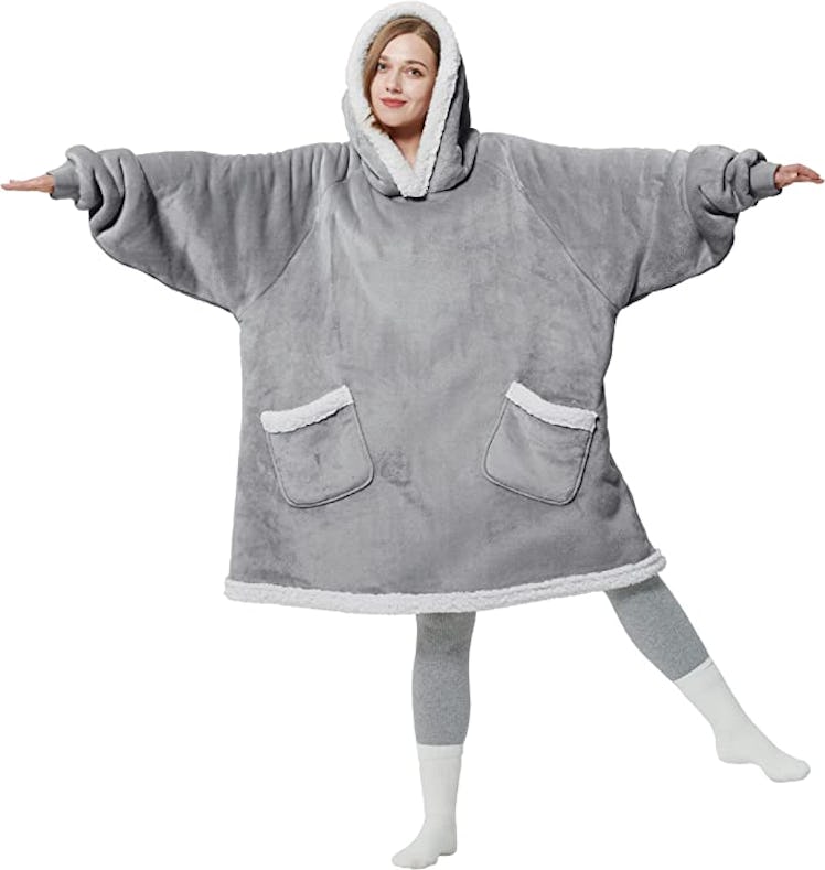 Bedsure Wearable Blanket Hoodie