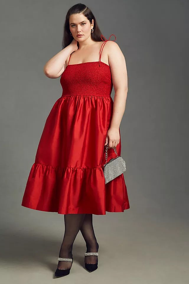 Dhruv Kapoor Smocked Dress