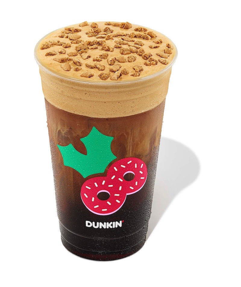 Dunkin's Holiday 2022 Drinks Include A New Cold Brew