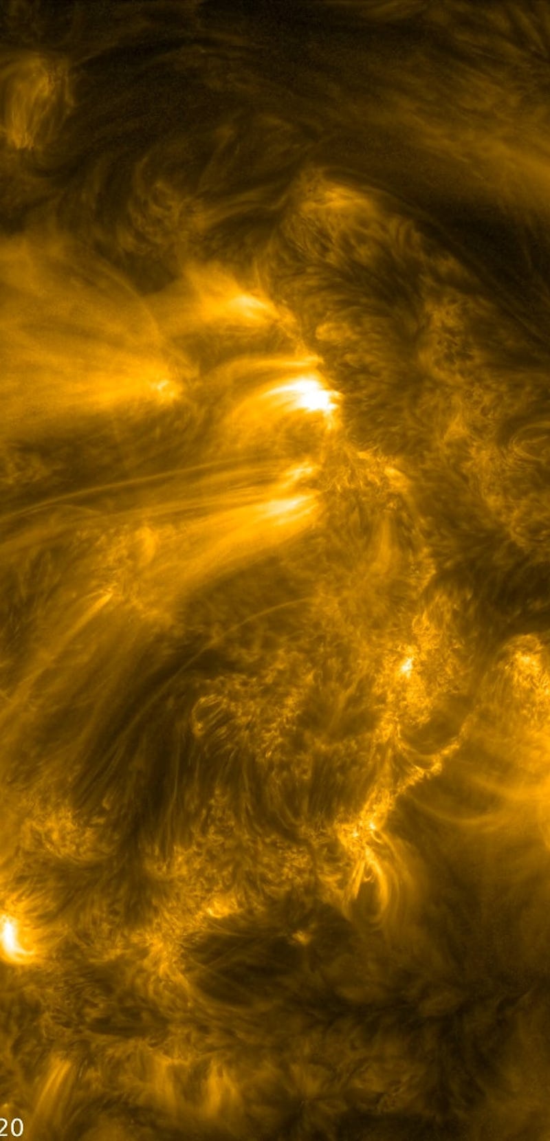video clip from Solar Orbiter of Sun's quiet corona