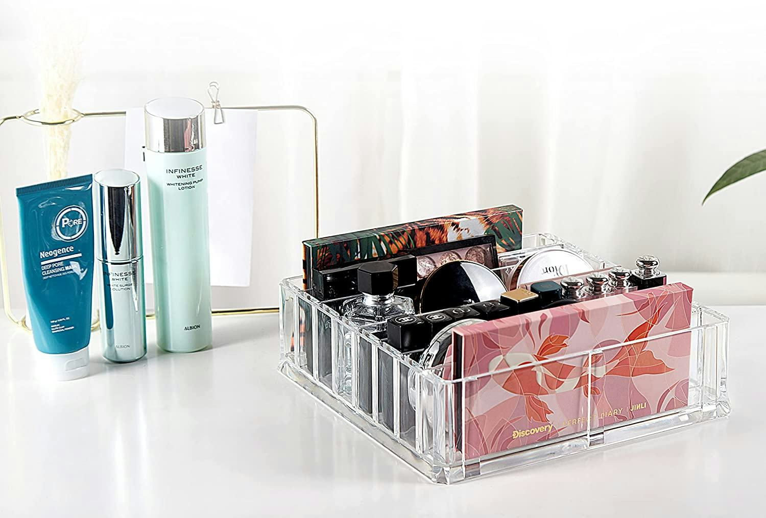 FAJ Acrylic Makeup Palette Organizer