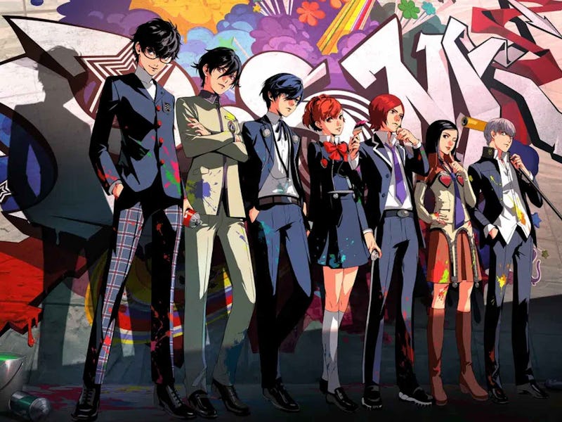 Persona 25th anniversary official art