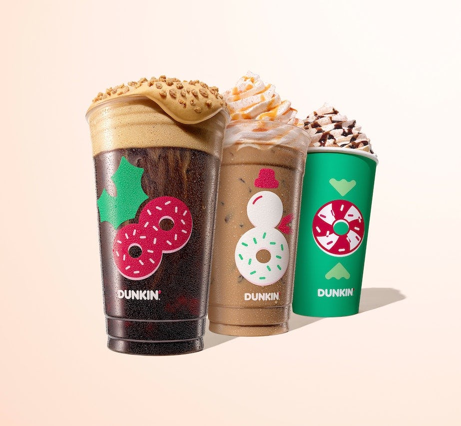 Dunkin's Holiday 2022 Drinks Include A New Cold Brew