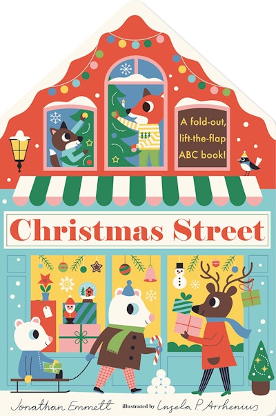 Christmas Street by Jonathan Emmett, illustrated by Ingela P. Arrhenius is a great Christmas book fo...