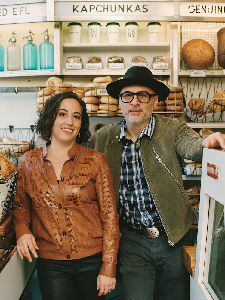 Niki Russ Federman and Josh Russ Tupper. Co-owners, Russ & Daughters.