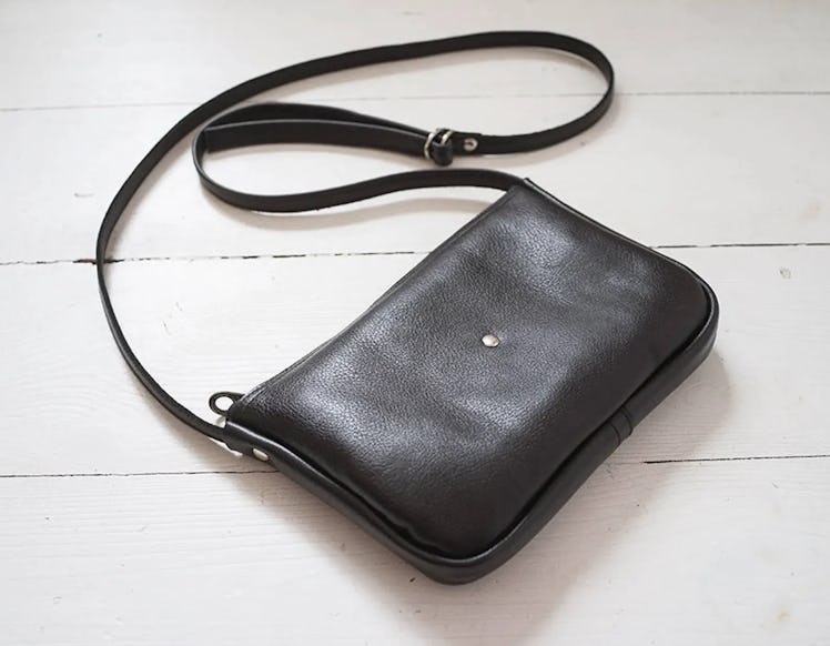 Black Adjustable Crossbody Bag