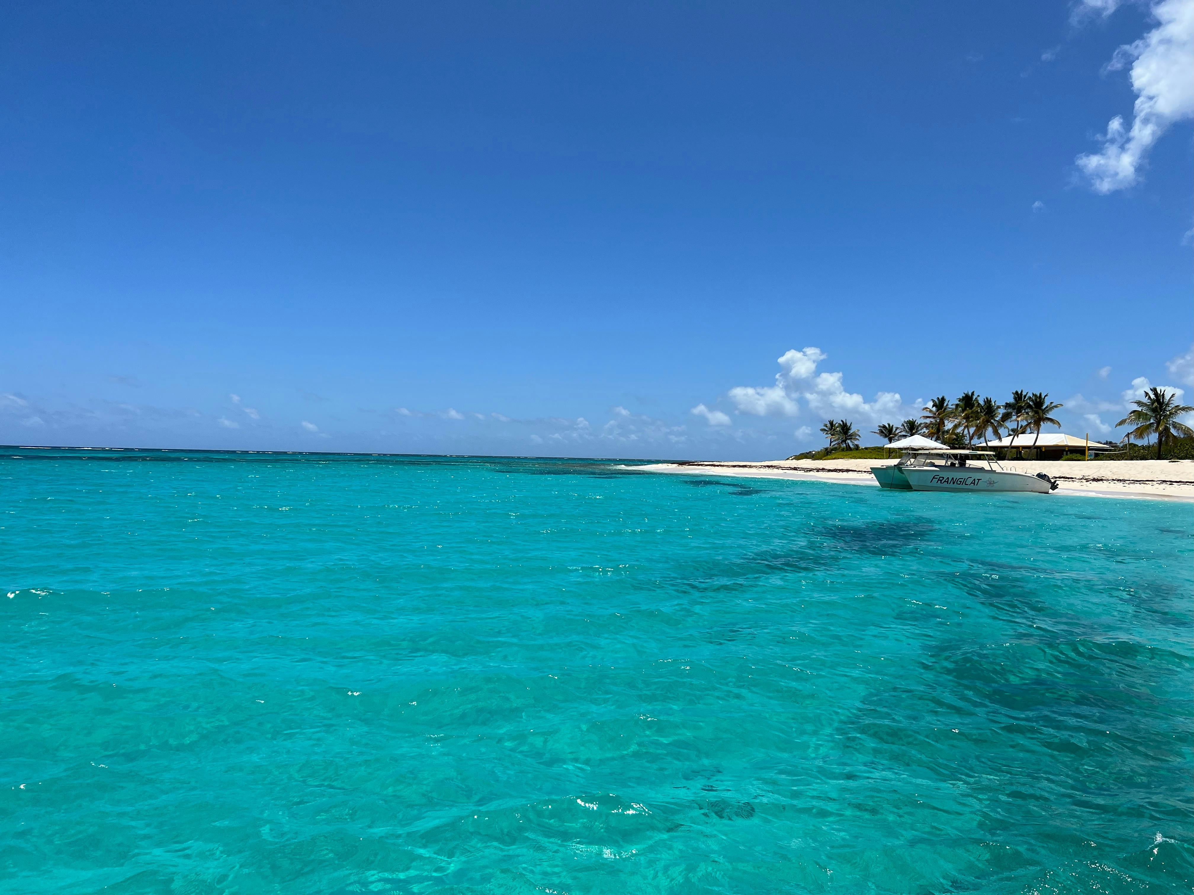 Views from Prickly Pear Island in Anguilla.