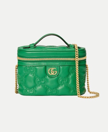 GG Matelassé top handle mini bag